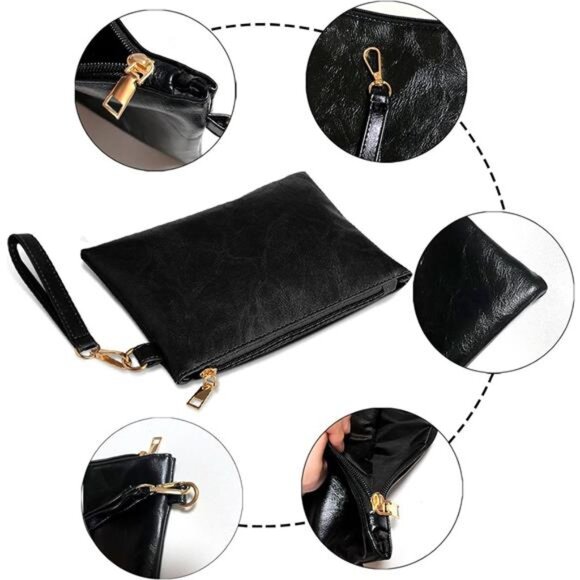 K.E.J. Women Wallet Wristlet Clutch Purses Wristlet Handbags Clutch Bag - Picture 4 of 7